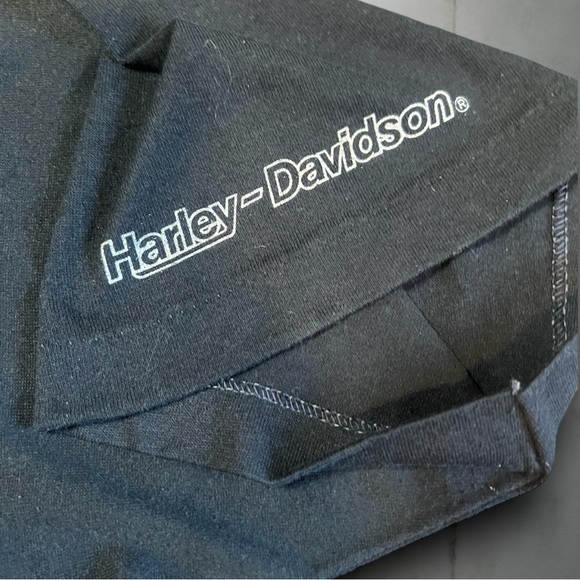 1986 Harley Davidson single stitched 80s vintage shirt with stitched pocket - Picture 4 of 8